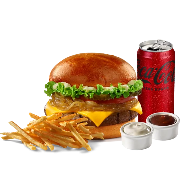 Chees Burger Menü