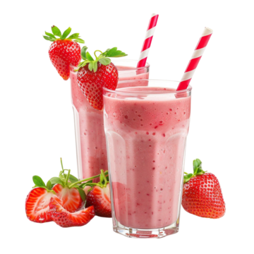 Çilekli Milkshake