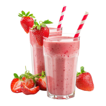 Çilekli Milkshake